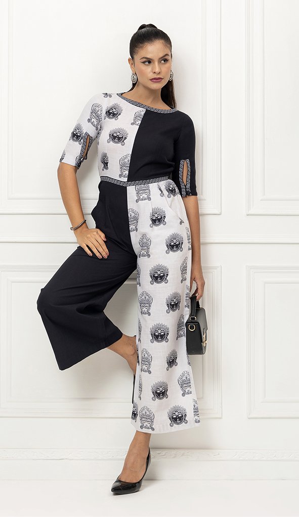 Noir et Blanc Jumpsuit